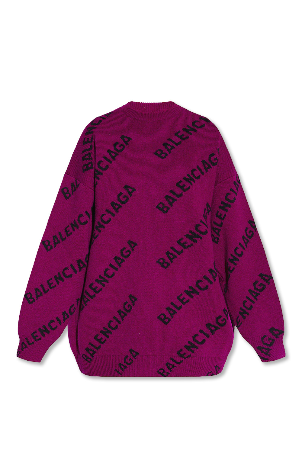 Balenciaga pink logo sweater on sale